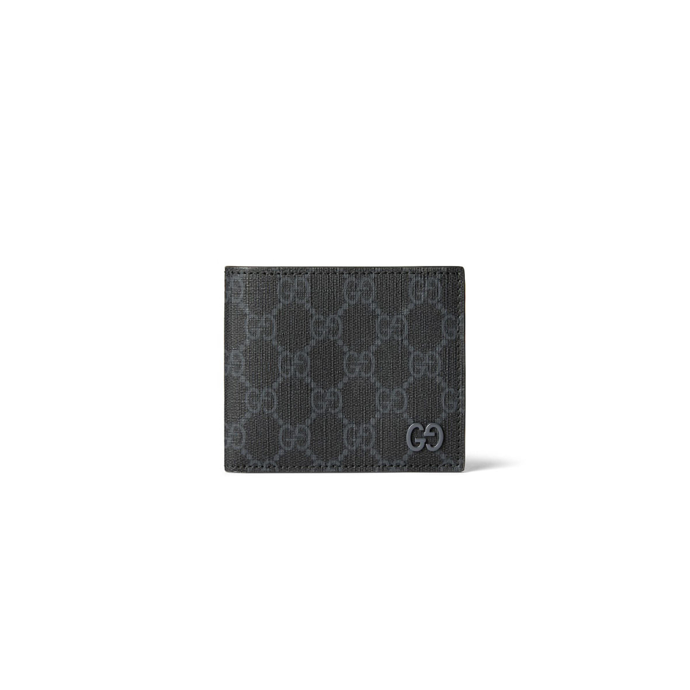 GUCCI GREY INTERIOR GG BI-FOLD WALLET 768243 (11*9cm)